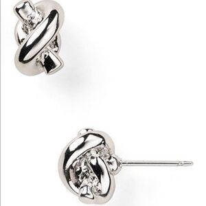 Kate Spade Silver Sailor Knot Studs